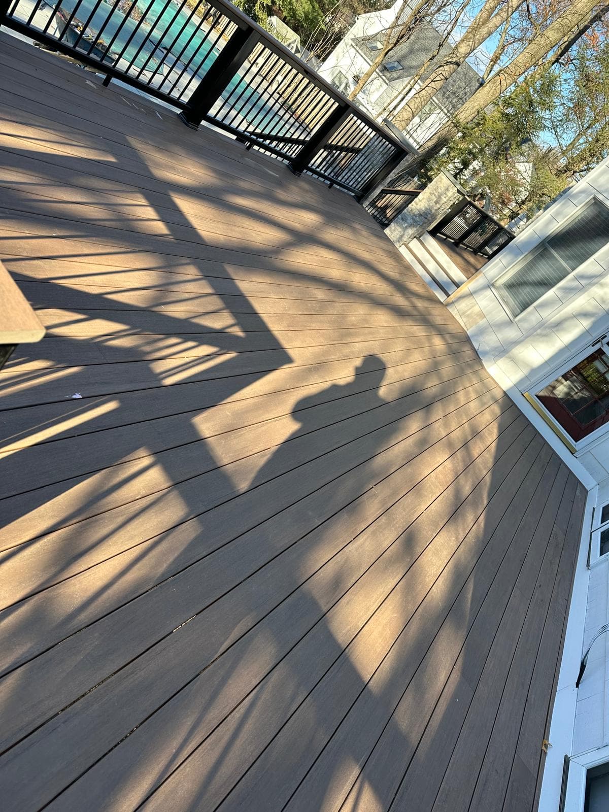 Multi-level deck construction